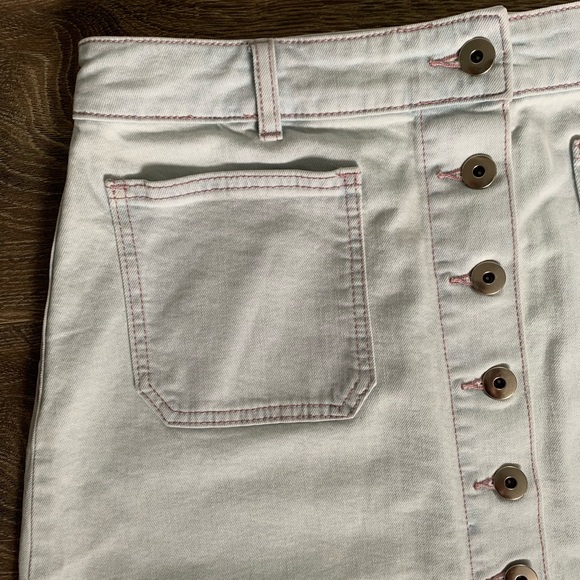 Kate spade new york Denim Button Midi Skirt - Picture 8 of 9